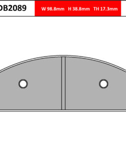 Pastiglia da Kart-Ferodo-FDB2089KA