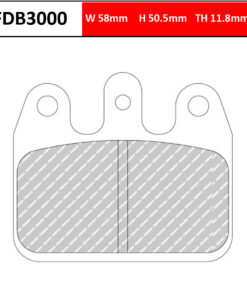 Pastiglia da Kart-Ferodo-FDB3000KA