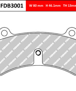 Pastiglia da Kart-Ferodo-FDB3001KA
