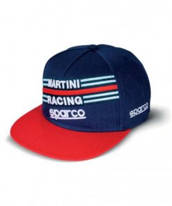Flat visor cap-Martini Racing-Sparco