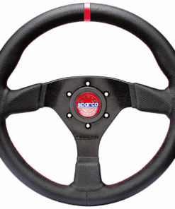 Volante R383 CHAMPION Pelle Traforata Tuning-Sparco