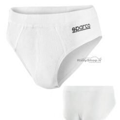RACE SLIP UOMO FIA APPROVED SPARCO BIANCHI